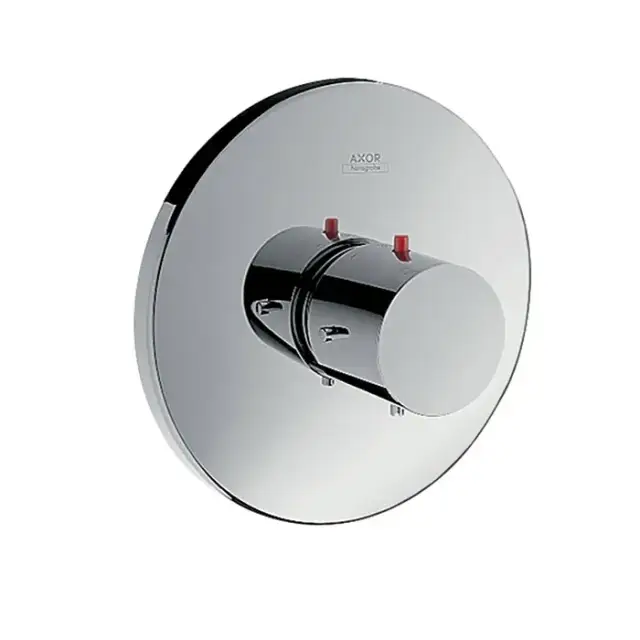 Axor Starck Встраиваемый термостат для душа, с запорным вентилем, внешняя часть, цвет: хром