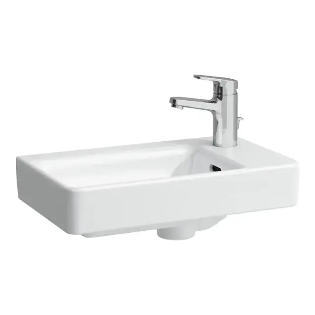 Laufen Pro S Раковина подвесная, 48x28x8.5cм, c 1 отв., покрытие LCC, цвет: белый