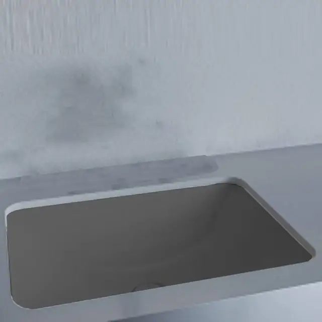 Salini Marea Раковина врезная снизу 55х40х13.4cм, без отв., без перелива, S-Stone, цвет: Ral7021 матовый