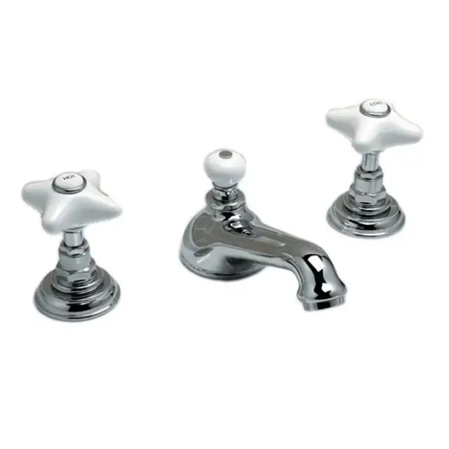 Devon&Devon White Rose Смеситель для раковины, цвет: хром