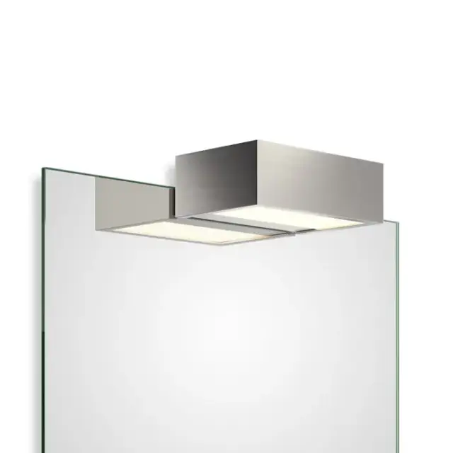 Decor Walther Box 1-15 N LED Светильник на зеркало 15x10x5см, светодиодный, 1x LED 18.4W, цвет: никель сатинированный