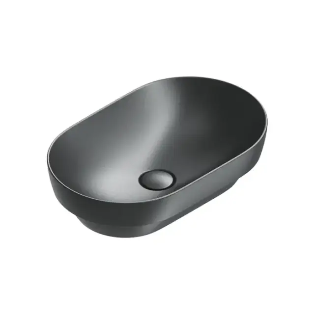 Catalano Sfera Раковина 55x35см встраиваемая, без отв., цвет: черный матовый