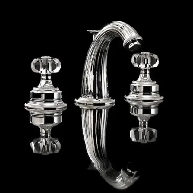 Devon&Devon Excelsior King Смеситель для раковины на три отверстия, цвет: хром