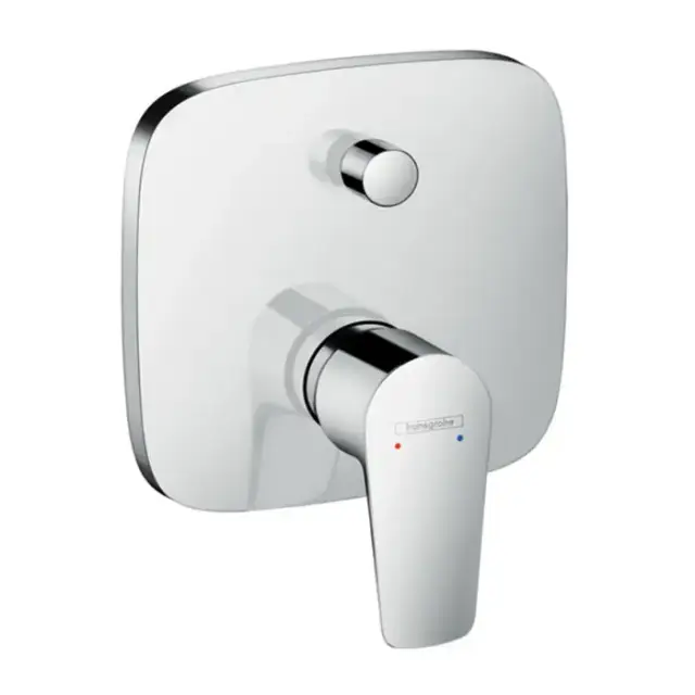 Hansgrohe Talis E Смеситель для ванны, встраиваемый, внешняя часть, цвет: хром