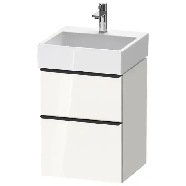 Duravit D-Neo Тумбочка подвесная 48.4x44.262.5см., раковина, 1 ящик, цвет: белый высокоглянцевый