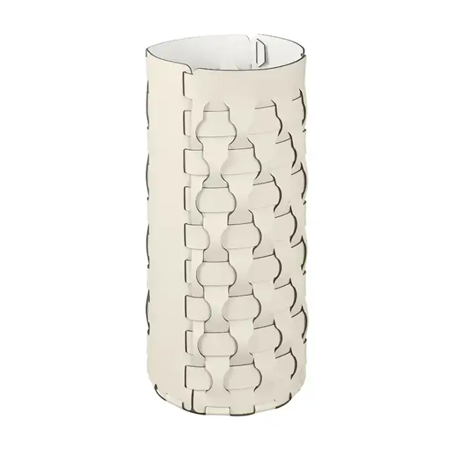 ADJ Зонтнтица Dubai, D22xH51 см., цвет: панна котта/белый