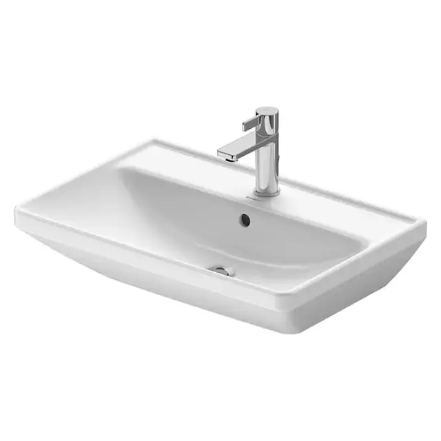 Duravit D-Neo Раковина накладная 65х44см, с переливом, с 1 отв., цвет: белый
