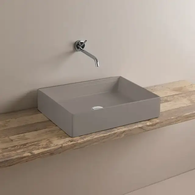 Artceram Scalino Раковина 55х38см., накладная, без отв., без слив перелива, цвет: marrone tortora