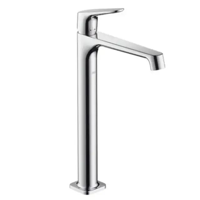 Axor Citterio M, Смеситель для раковины в форме таза 250, однорычажный, неперекрываемый сливной гарнитур, цвет: хром