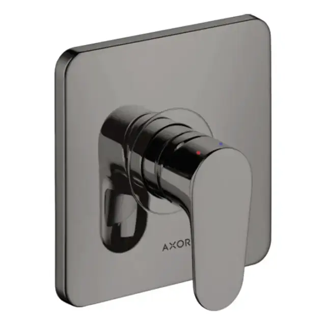 Axor Citterio M Смеситель для душа, встраиваемый, цвет: полированный черный хром