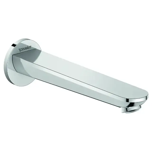 Duravit Wave Излив для ванны 202 мм, цвет: хром