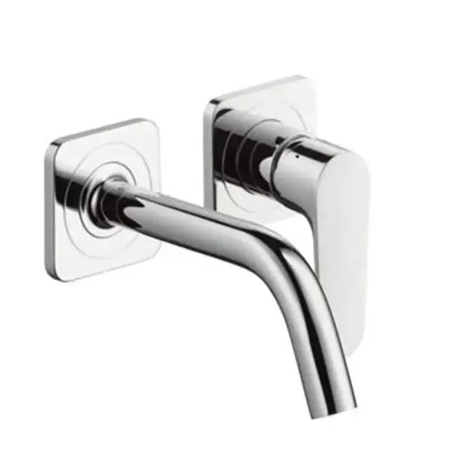 Axor Citterio M, Смеситель для раковины, однорычажный, с розетками и изливом 167 мм, СМ, внешняя часть, цвет: хром