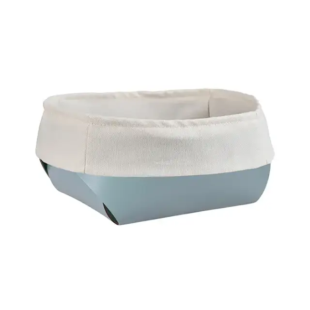 ADJ Корзина для хлеба, 15x15xH7 см., цвет: небесный/эвкалипт