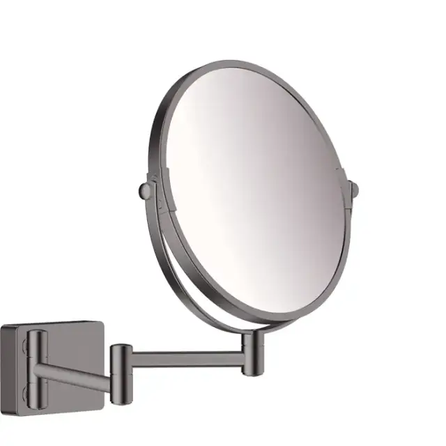 Hansgrohe AddStoris Косметическое зеркало, цвет: шлифованный черный хром
