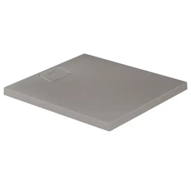 Duravit Stonetto Поддон композитный прямоугольный 90x80х5см, d9см, цвет: Бетон