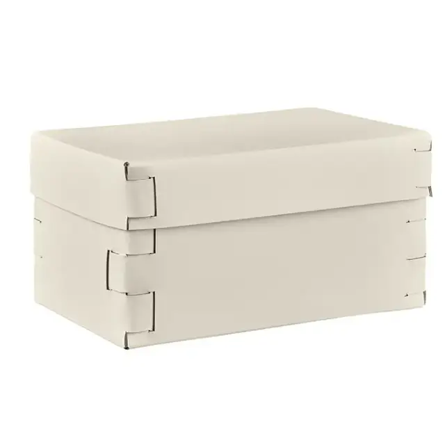 ADJ Коробка Snob, 25x15xH13,5 см., цвет: панна котта/белый