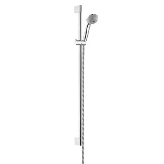 Hansgrohe Crometta 85 Душевой гарнитур, Multi/Unica'Crometta, 900 мм, 1/2&quot;, Crometta 85 Multi ручной душ № 28563000, Unica'Crometta штанга для душа 900 мм № 27614000, цвет: хром