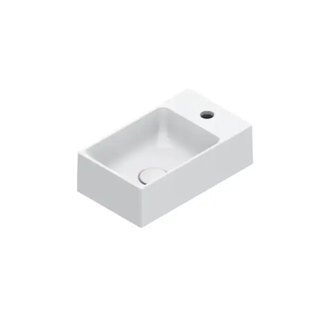 Catalano Premium Раковина 40x23см, с 1 отв., цвет: белый глянцевый