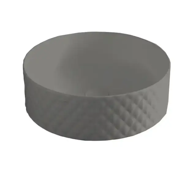 Artceram Rombo Раковина накладная Ø 44 см, цвет: grigio oliva