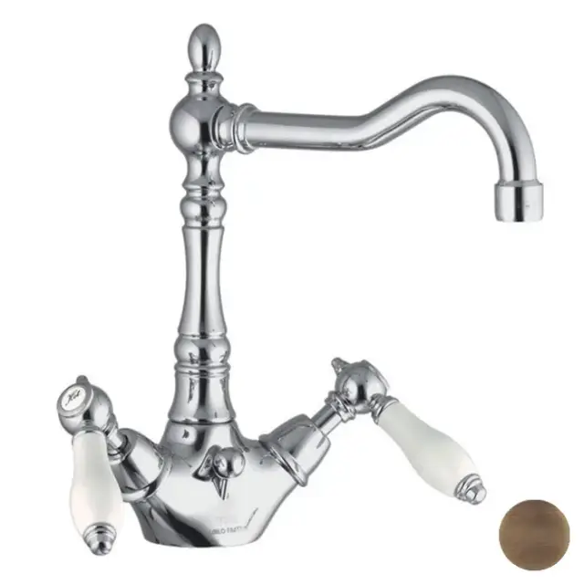 Carlo Frattini Herend Смеситель для раковины, цвет: бронза