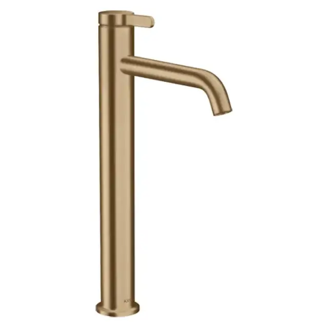 Axor One Смеситель для раковины 260, на 1 отв., высокий, цвет: шлифованная бронза