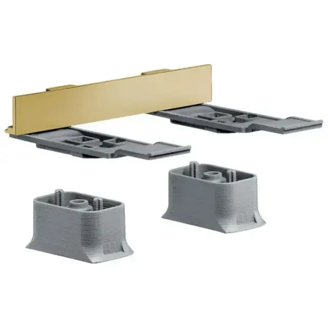 Axor Universal Комплект адаптеров для монтажа, цвет: полированное золото