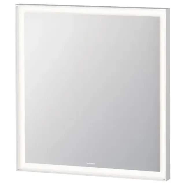 Duravit L-Cube Зеркало 65х67см. с подсветкой, 1 сенс выкл, цвет: белый