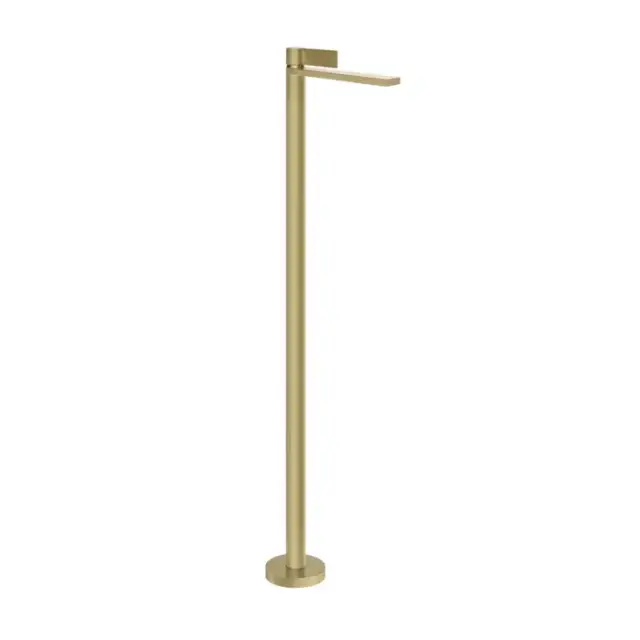 Gessi Inverso Rigato Смеситель для раковины, напольный, цвет: Brass Brushed PVD