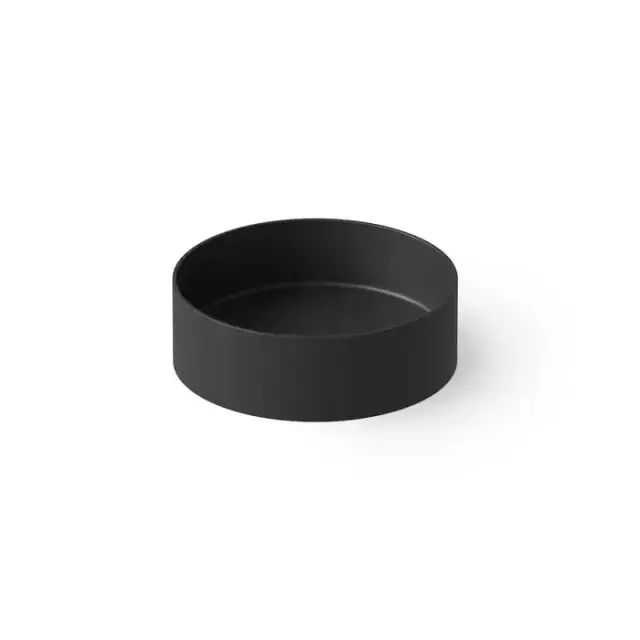 Dea Design Washbasins Раковина 45х45х14.5см., накладная, без отв., Solid Surface, цвет: Black №16