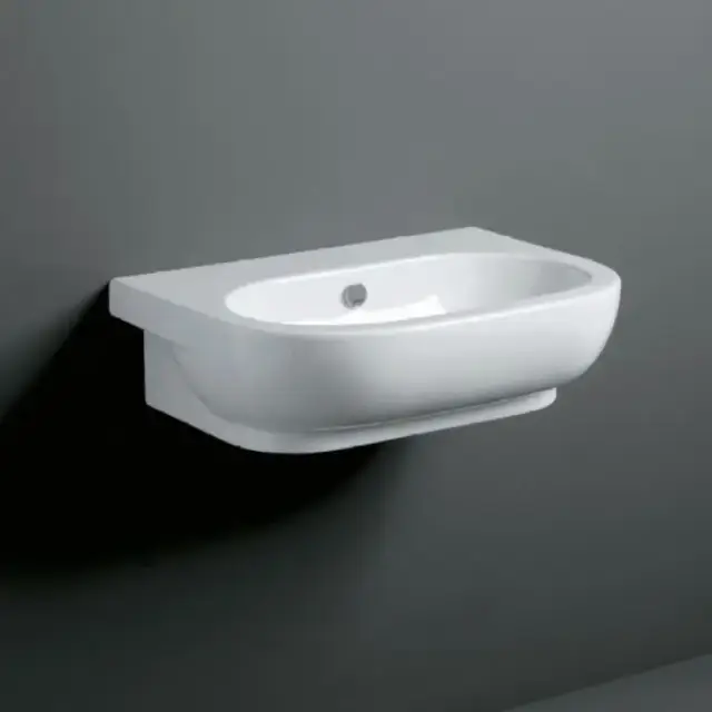 SIMAS E-LINE Раковина 65х48 см, без отв., цвет: белый