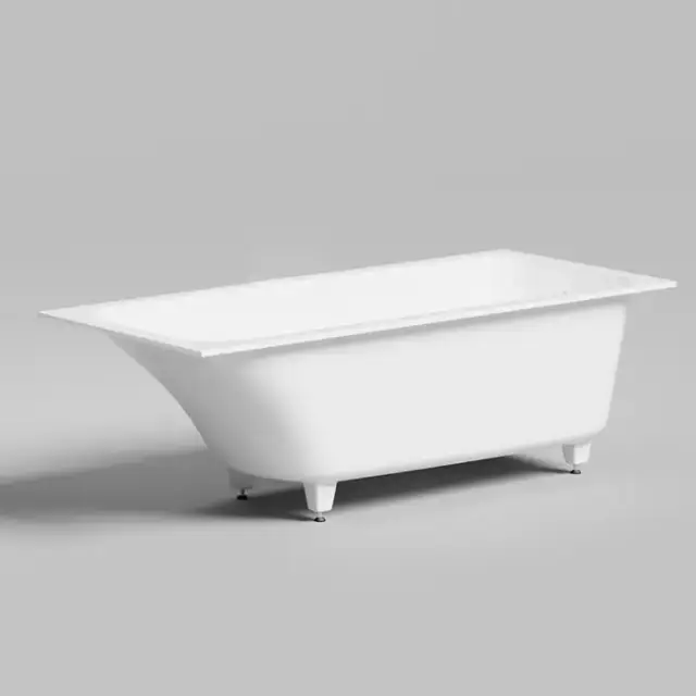 Salini Orlanda KIT Встраиваемая ванна 170х75х60cм., &quot;Up&Down&quot;, сифон, щелевой слив-перелив, мат-л: S-Sense, цвет: белый глянцевый