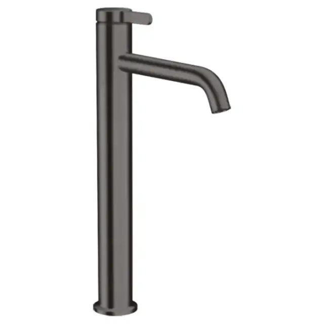 Axor One Смеситель для раковины 260, на 1 отв., высокий, цвет: шлифованный черный хром