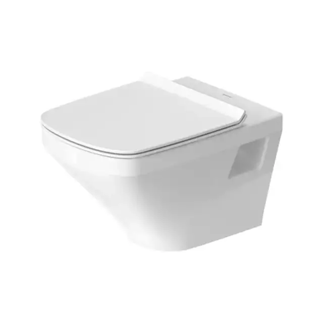Duravit DuraStyle Rimless Унитаз подвесной 37x54см., безободковый, с покрытием WonderGliss, с вертикальным смывом, цвет: белый