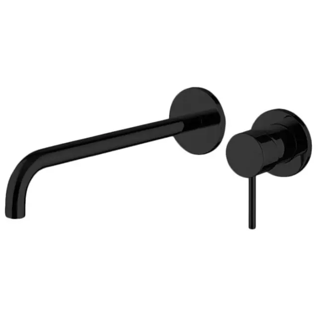 Fima Carlo Frattini Spillo Up Смеситель для раковины, встраиваемый, излив: 25см., цвет: черный матовый