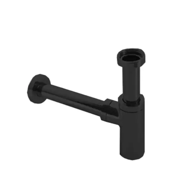 Globo Сифон круглый 1&quot;1/4, цвет: черный матовый