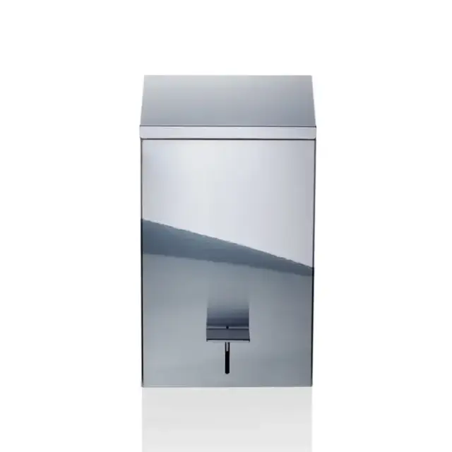 Decor Walther TE 70 SC Ведро 20x20x32см, с педалью и крышкой, softclose, напольное, цвет: хром