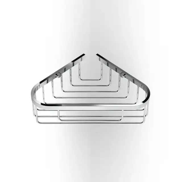 Decor Walther DW 228 Полочка для душа, угловая, подвесная, цвет: хром