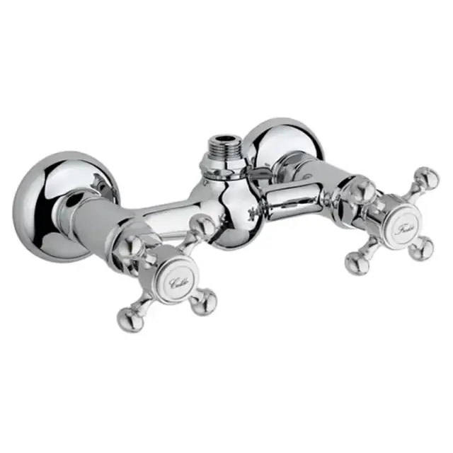 Nicolazzi Half Dome Смеситель для душа на 2 отверстия, вывод сверху 1/2&quot; (без шланга и лейки), цвет: хром