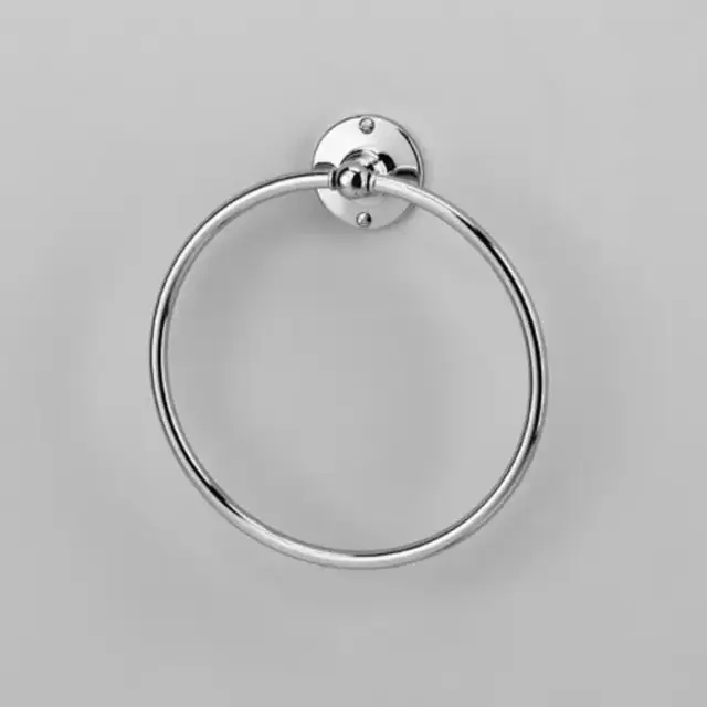 Devon&Devon Cavendish Полотенцедержатель кольцо 21см., подвесной, цвет: хром