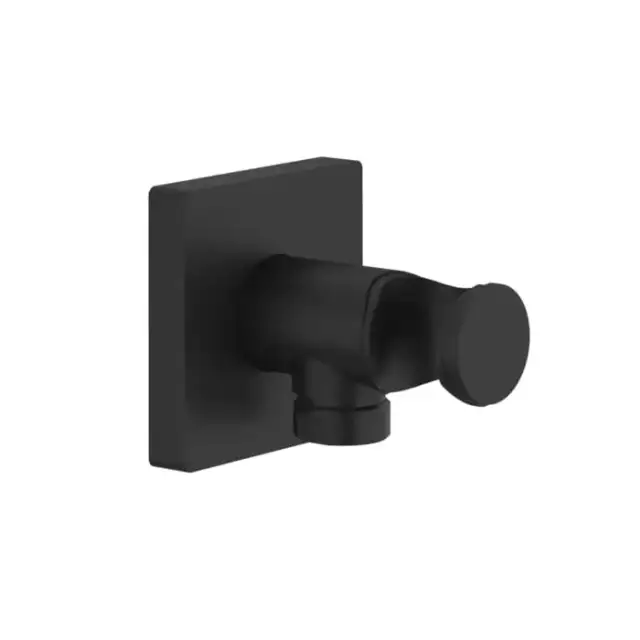 Gessi Rilievo Вывод воды с держателем для душевой лейки на 1/2&quot;, цвет: nero XL