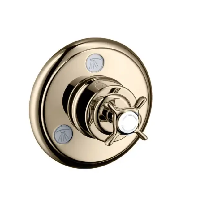 Axor Montreux Запорный вентиль, цвет: никель шлифованный