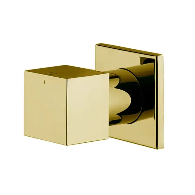 Fima Carlo Frattini Zeta Переключатель поток на 2 источника, цвет: золото