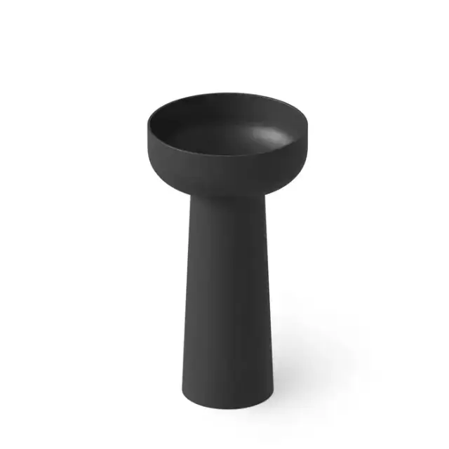 Dea Design Pedestal Basin Раковина 48х48х88см., напольная, без отв., Solid Surface, цвет: Black №16