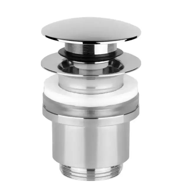 Gessi Technical accessories Автоматический донный клапан “Stop&Go” для раковины без перелива, цвет: хром