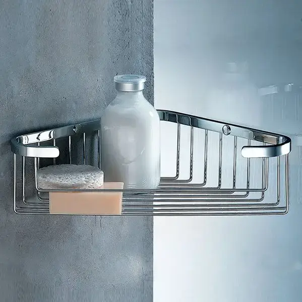 Colombo Angolari Угловая полочка, цвет: хром