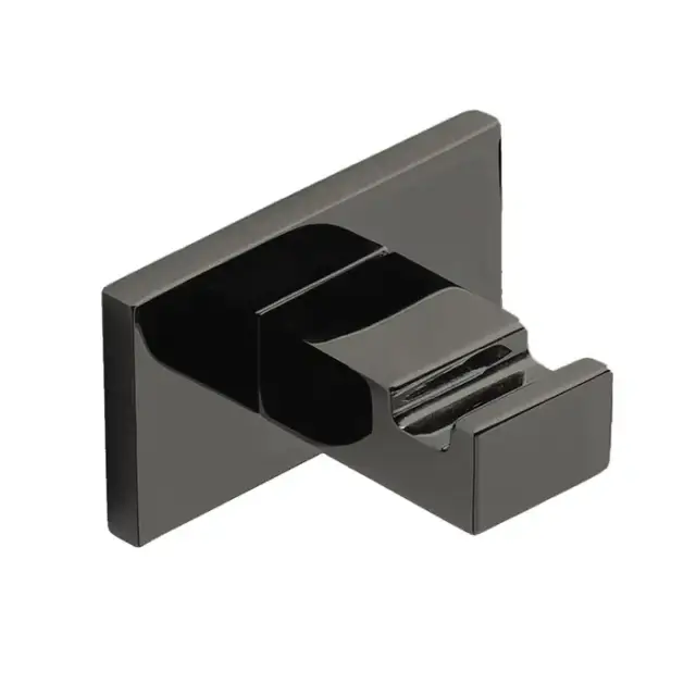 Colombo Look Крючок одинарный LC27, цвет: PVD графит полированный