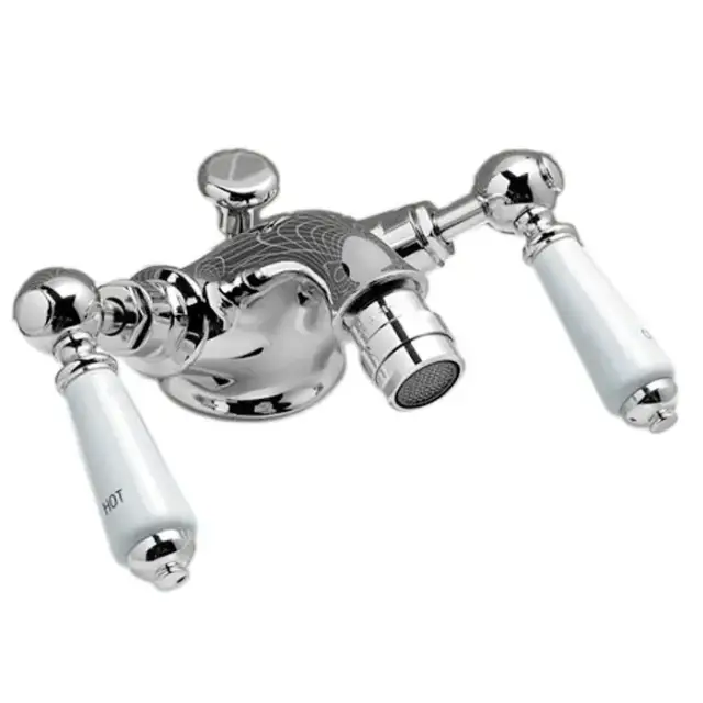 Devon&Devon Dandy Смеситель для биде, цвет: хром/белый