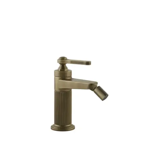 Gessi Venti20 Смеситель для биде, на 1 отв., с донным клапаном, цвет: Antique Brass