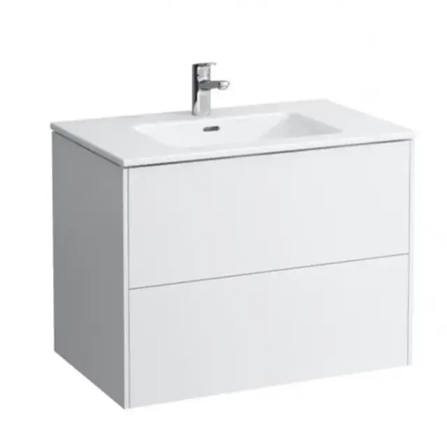 Laufen Pro S Комплект, раковина и база 80х50х61см., с 1 отв.,с 2 ящиками с мех. push-and-pull, цвет: белый