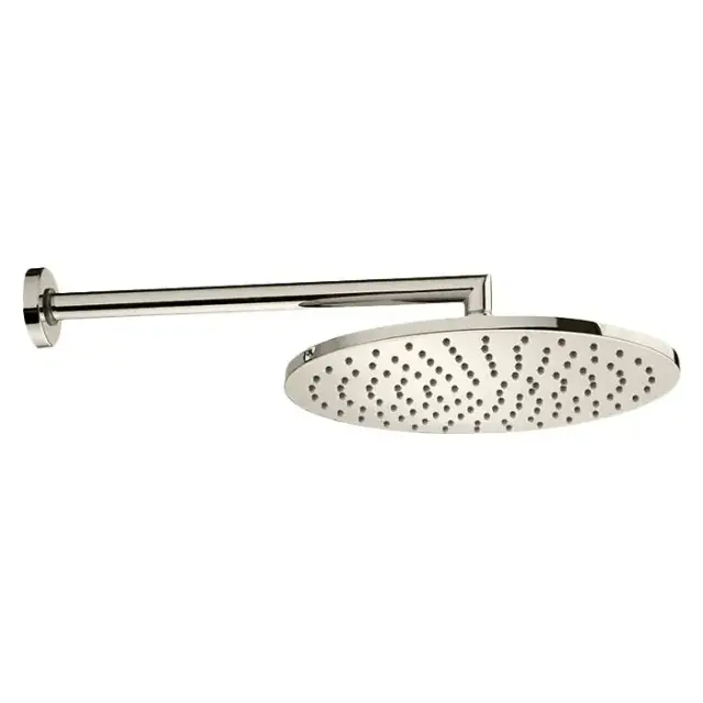 Bossini Cosmo Верхний душ Ø28см., с кронштейном 40см., настенный, цвет: Brushed nickel